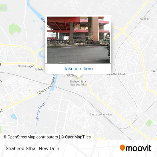 Shaheed Sthal map