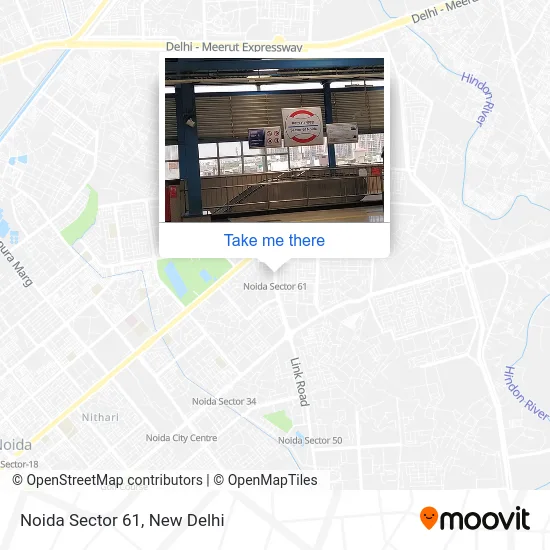 Noida Sector 61 map