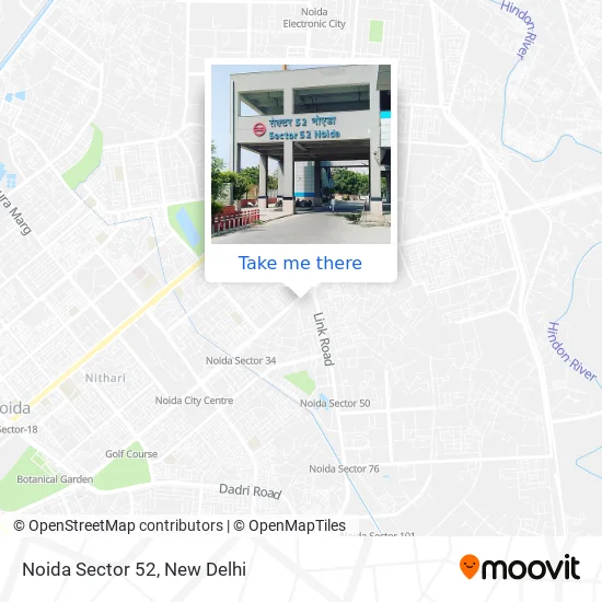 Noida Sector 52 map