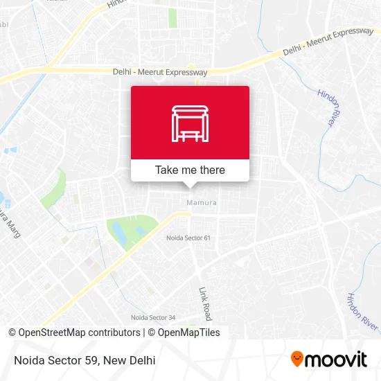 Noida Sector 59 map