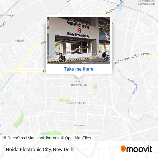 Noida Electronic City map