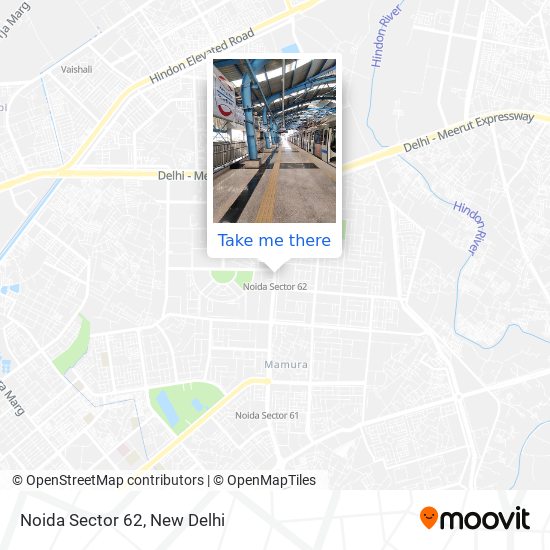 Noida Sector 62 map