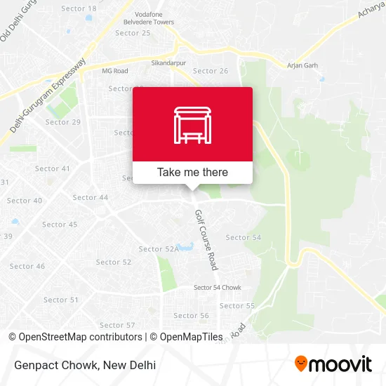 Genpact Chowk map