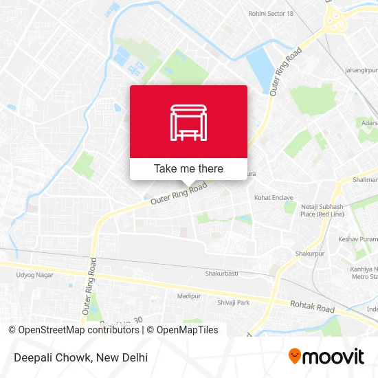 Deepali Chowk map