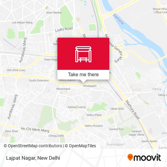 Lajpat Nagar map