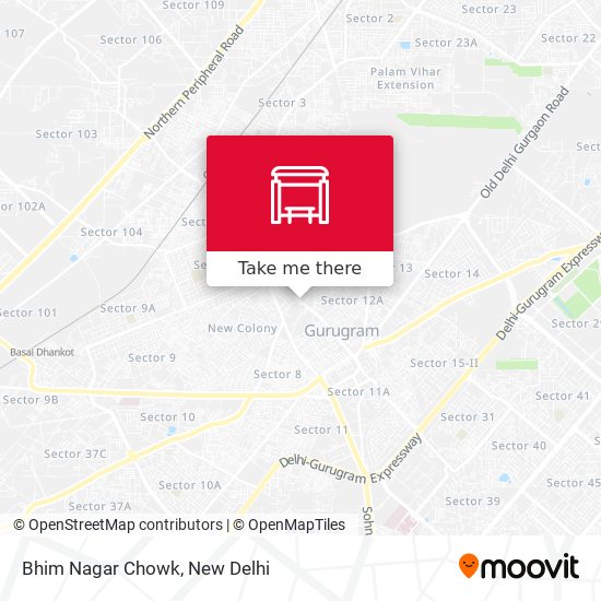 Bhim Nagar Chowk map