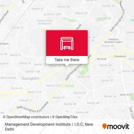 Management Development Institute / I.D.C map