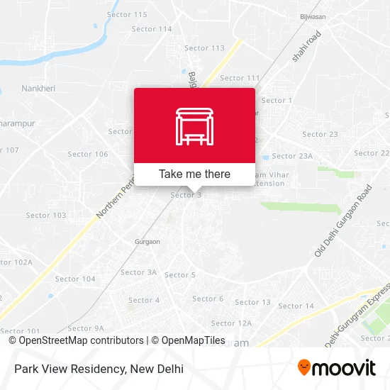 Park View Residency map
