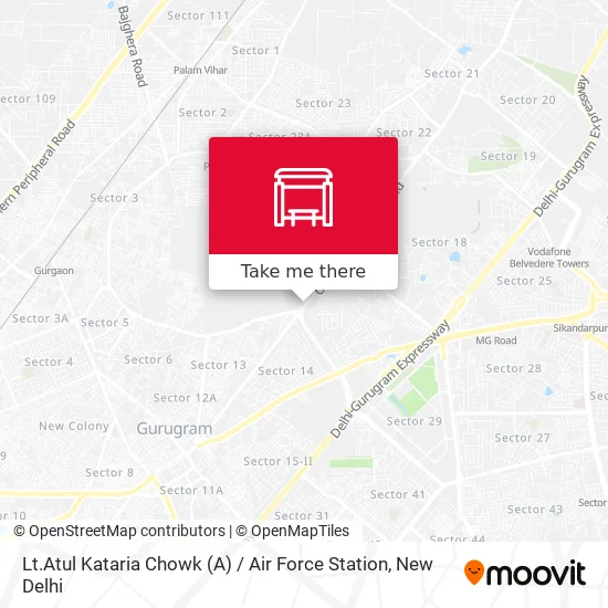 Lt.Atul Kataria Chowk (A) / Air Force Station map