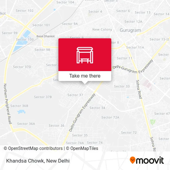 Khandsa Chowk map