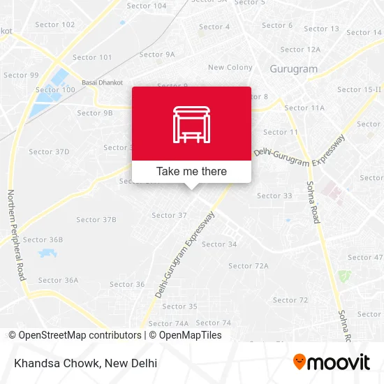 Khandsa Chowk map