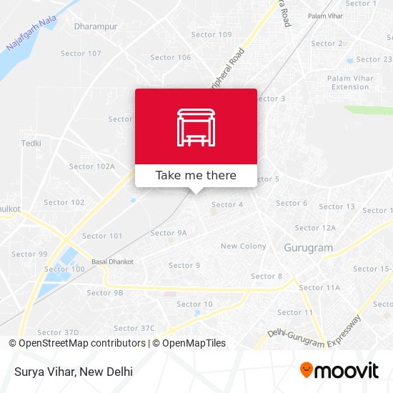 Surya Vihar map