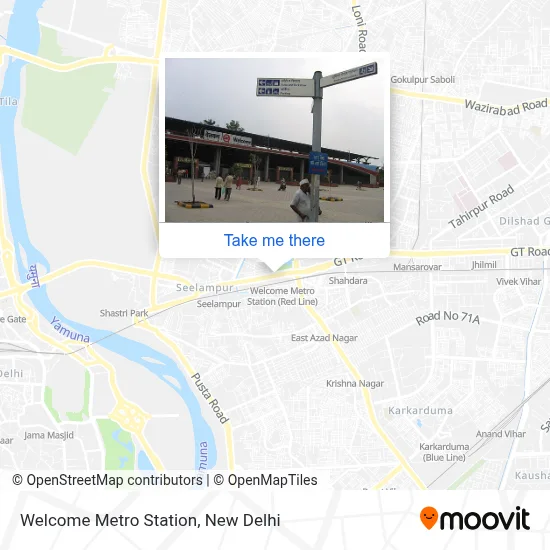 Welcome Metro Station map