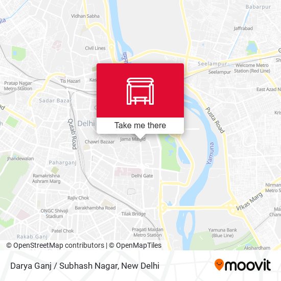 Darya Ganj / Subhash Nagar map