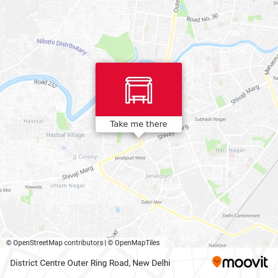 Outer Ring Road Delhi Map How To Get To District Centre Outer Ring Road In Delhi By Bus Or Metro?