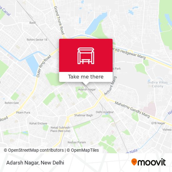 Adarsh Nagar map