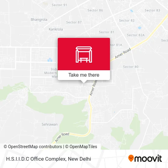 H.S.I.I.D.C Office Complex map