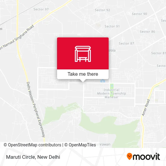 Maruti Circle map