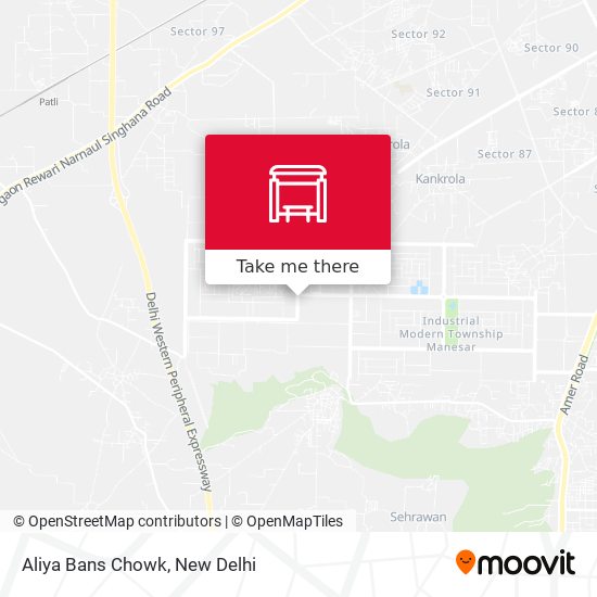 Aliya Bans Chowk map
