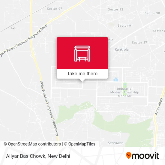 Aliyar Bas Chowk map