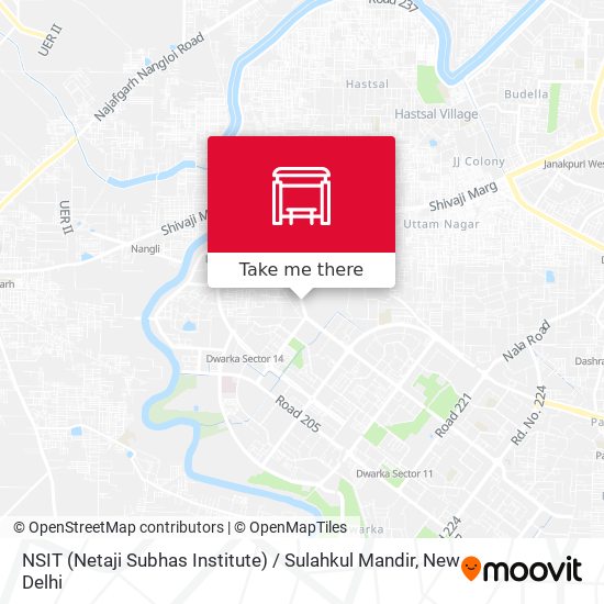 NSIT (Netaji Subhas Institute) / Sulahkul Mandir map