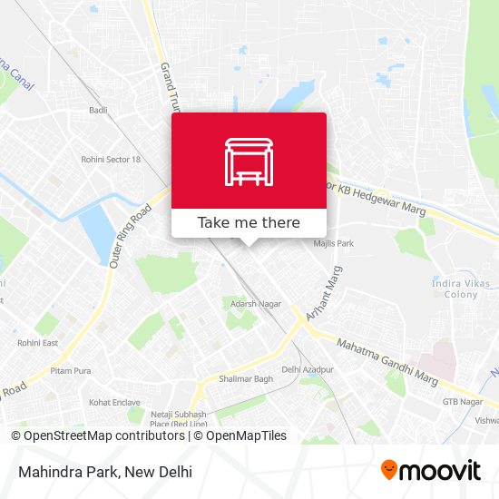 Mahindra Park map