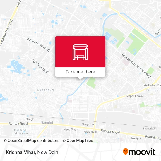 Krishna Vihar map