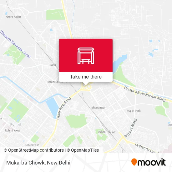 Mukarba Chowk map