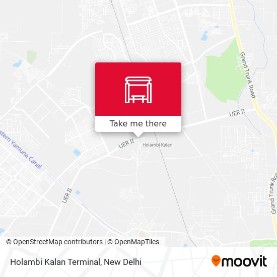 Holambi Kalan Terminal map