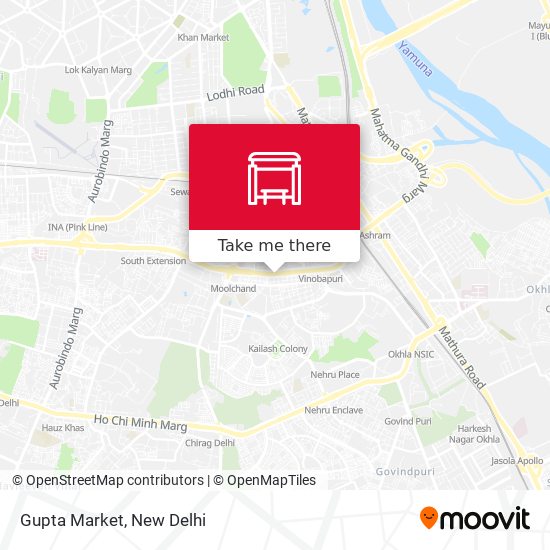 Gupta Market map