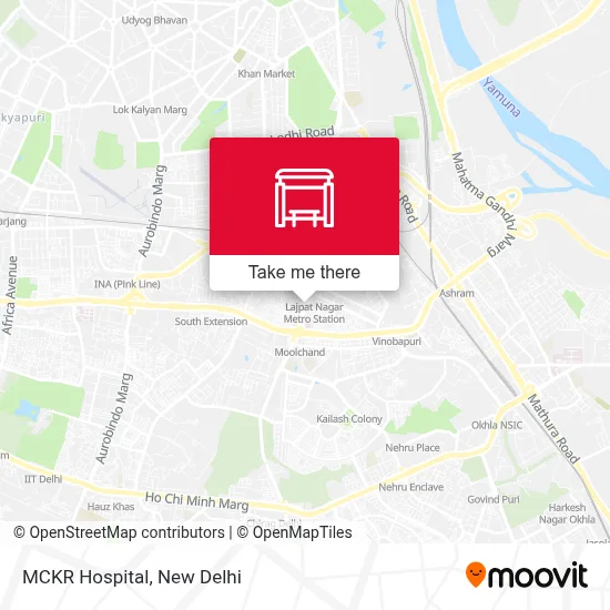 MCKR Hospital map