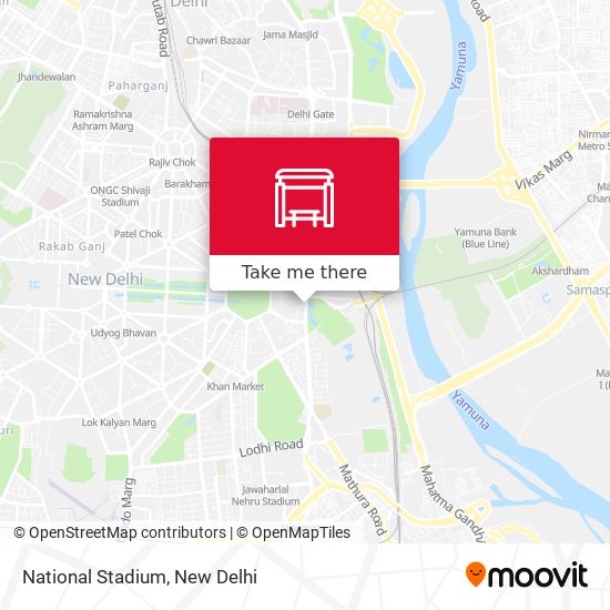 National Stadium map