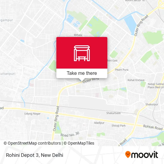 Rohini Depot  3 map