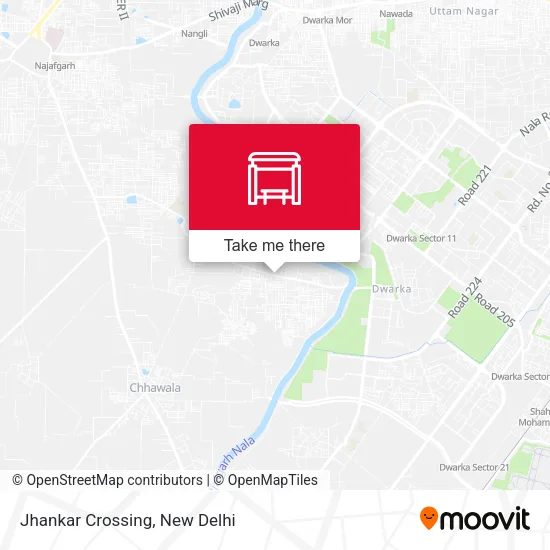 Jhankar Crossing map