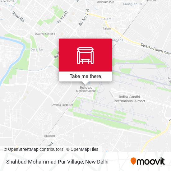 Shahbad Mohammad Pur Village map