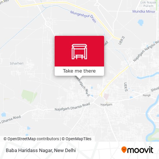 Baba Haridass Nagar map
