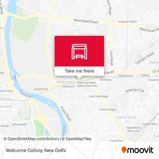 Welcome Colony map