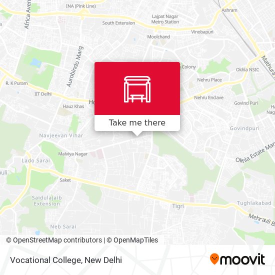 Vocational College map