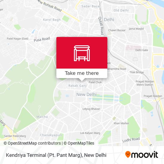 Kendriya Terminal (Pt. Pant Marg) map
