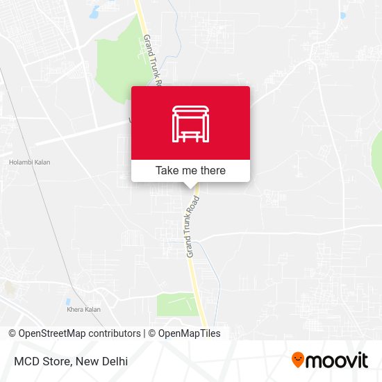 MCD Store map