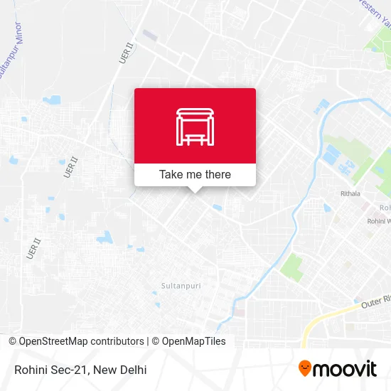 Rohini Sec-21 map