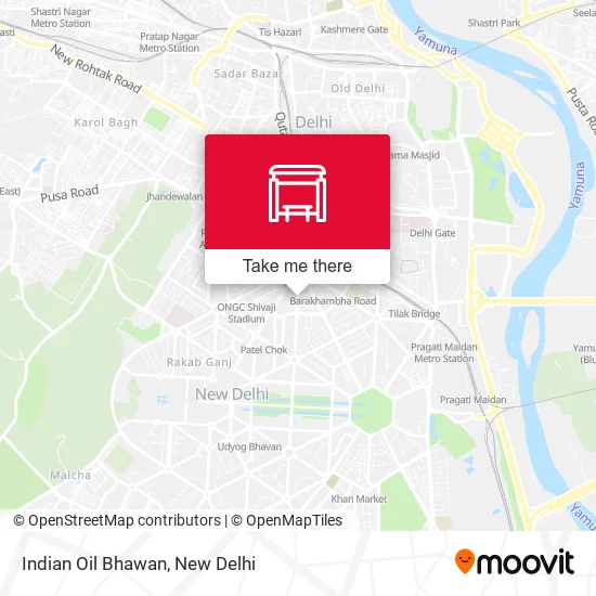 Indian Oil Bhawan map