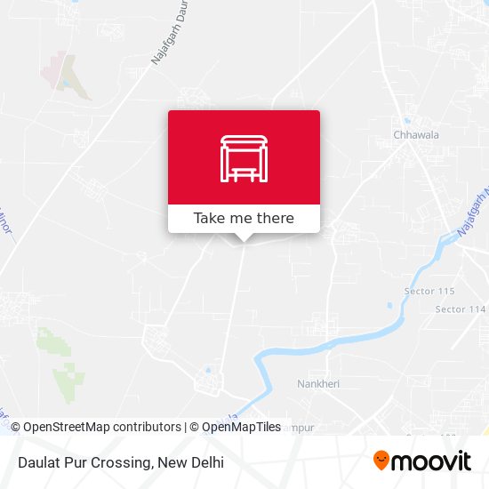 Daulat Pur Crossing map