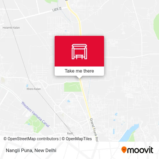 Nangli Puna map