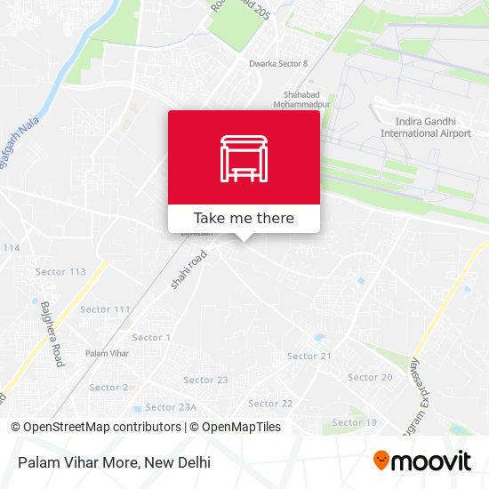 Palam Vihar More map