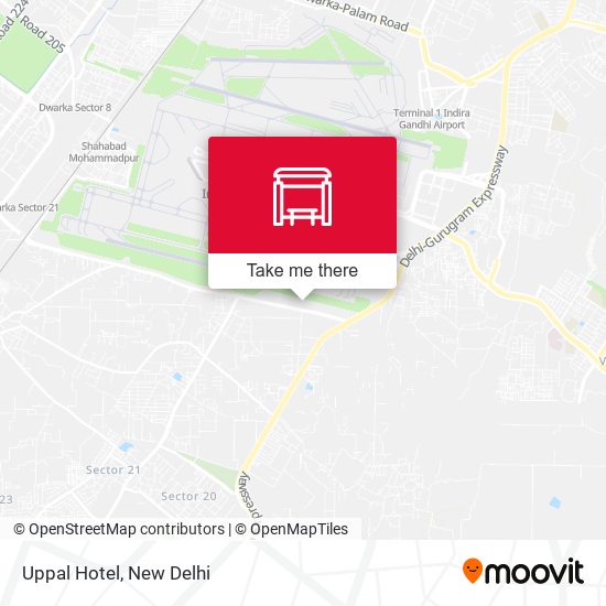 Uppal Hotel map