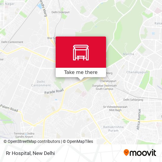 Rr Hospital map