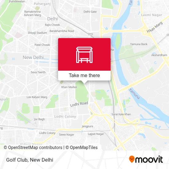 Golf Club map