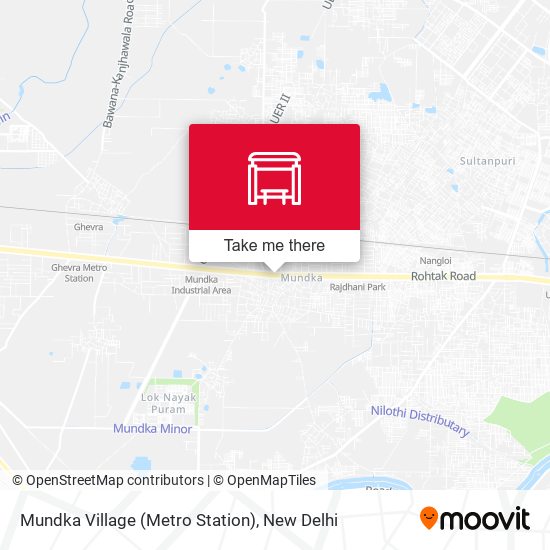 Mundka Village (Metro Station) map