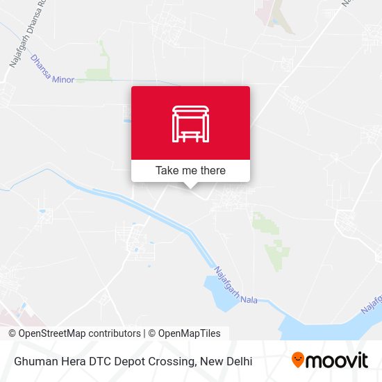 Ghuman Hera DTC Depot Crossing map